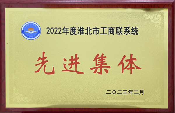 市工商联先进集体2022